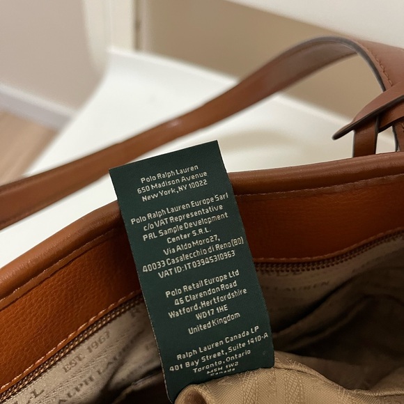 Rare Lauren Ralph Lauren Oxford Large 💼 - Picture 10 of 12